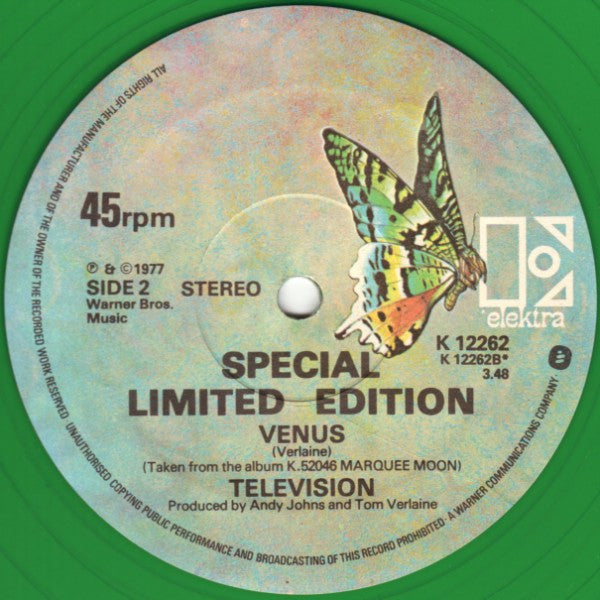 Television : Prove It (12", Single, Ltd, Gre)