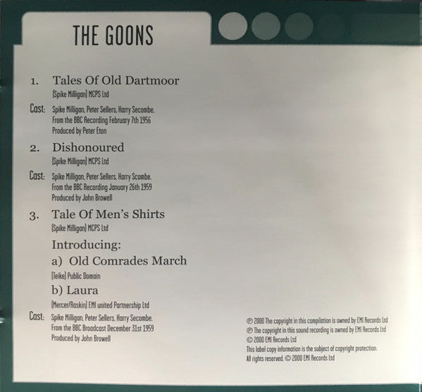 The Goons : The Goons (CD, Comp)