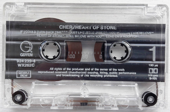Cher : Heart Of Stone (Cass, Album, Dol)