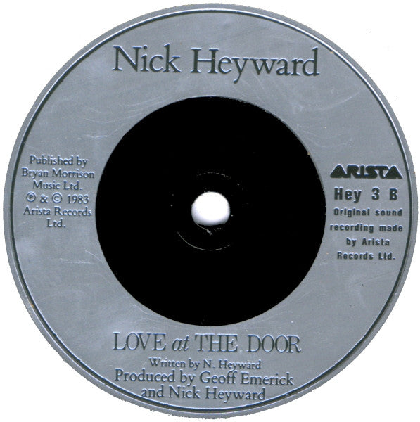 Nick Heyward : Blue Hat For A Blue Day (7", Single, Sil)