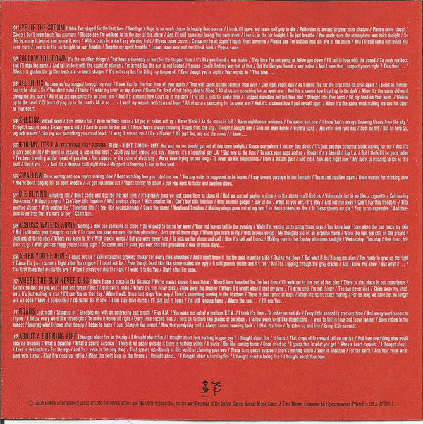 Blindside : About A Burning Fire (CD, Album, Enh)