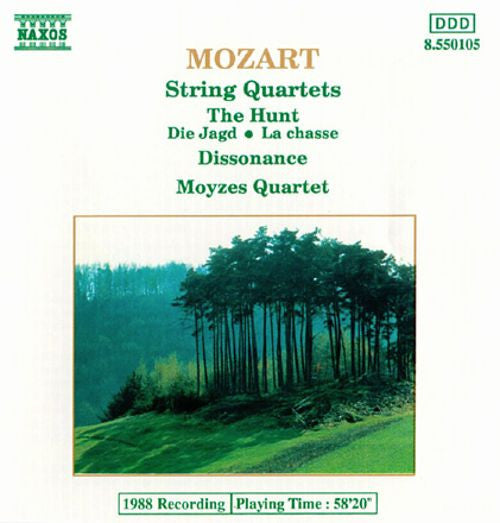 Mozart* : String Quartets - The Hunt / Dissonance (CD)