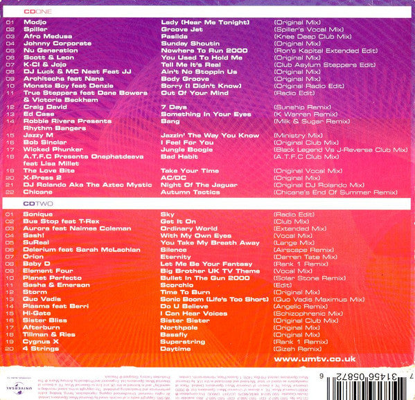 Various : Clubmix 2000 ② (2xCD, Mixed, Car)