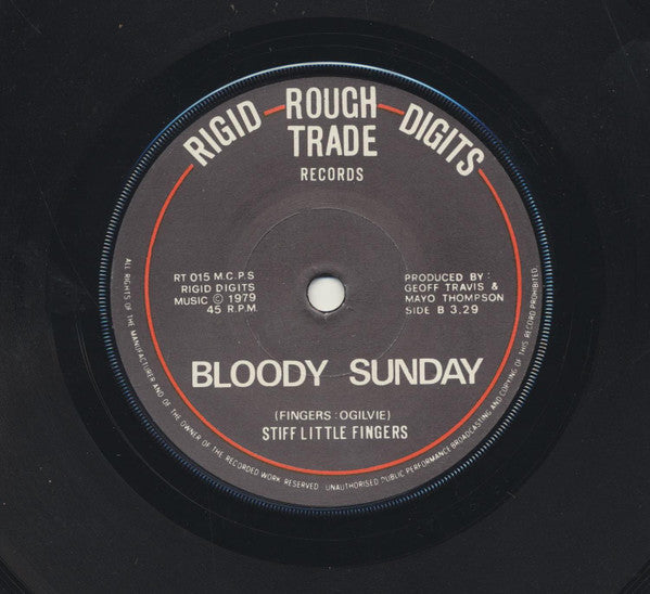 Stiff Little Fingers : Gotta Gettaway (7", Single)