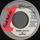 Bobby Arvon : Until Now (7")