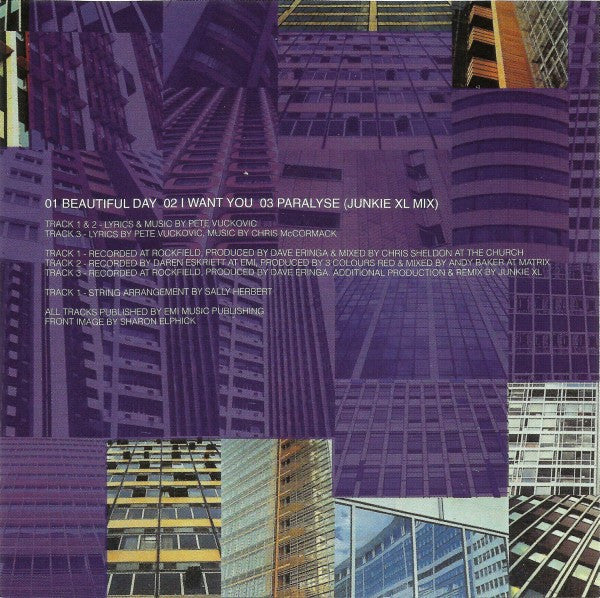 3 Colours Red : Beautiful Day (CD, Single, CD2)