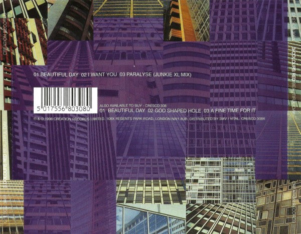 3 Colours Red : Beautiful Day (CD, Single, CD2)