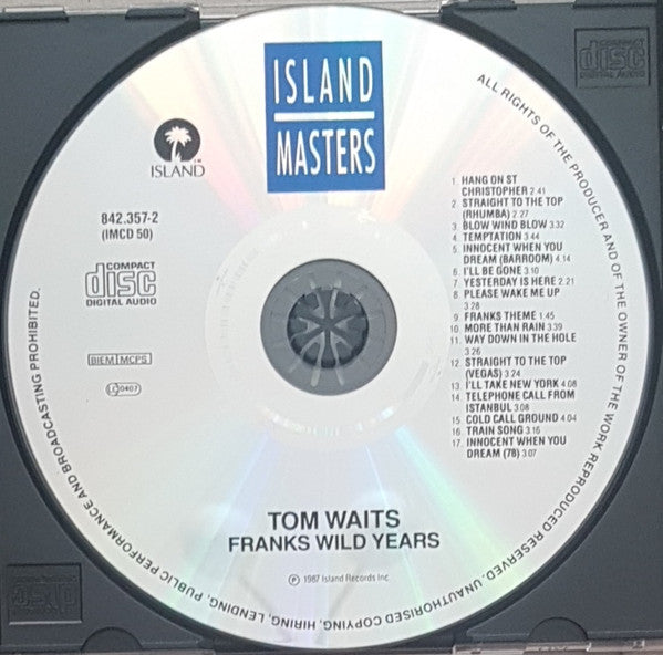 Tom Waits : Franks Wild Years (CD, Album, RE)
