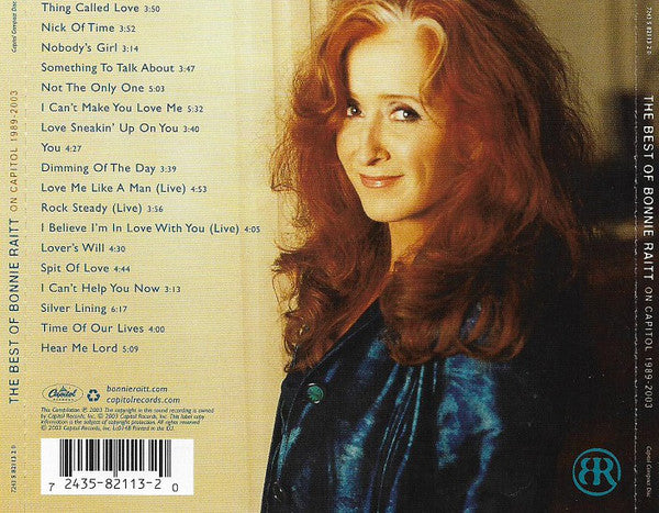 Bonnie Raitt : The Best Of Bonnie Raitt On Capitol 1989-2003 (CD, Comp)