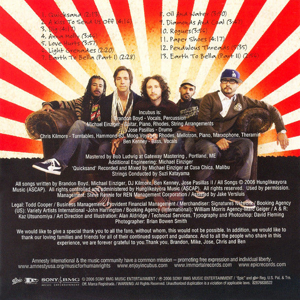 Incubus (2) : Light Grenades (CD, Album)