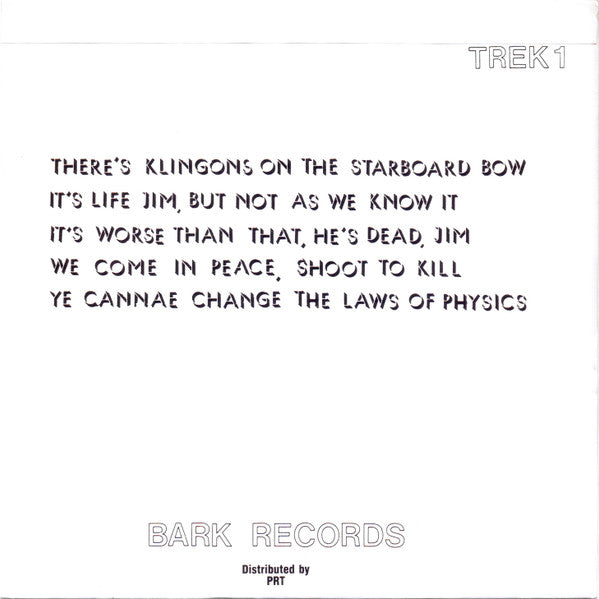 The Firm : Star Trekkin' (7", Single, Dam)