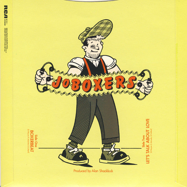 JoBoxers : Boxerbeat (7", Single)