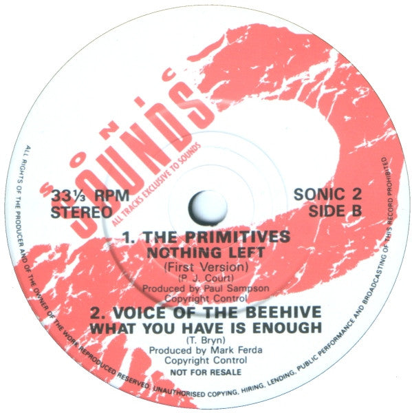 Various : Sonic Sounds 2 (7", EP)