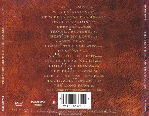 Eagles : The Very Best Of The Eagles (CD, Comp, RM)