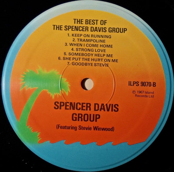 The Spencer Davis Group Featuring Steve Winwood : The Best Of  The Spencer Davis Group Featuring Steve Winwood (LP, Comp, RP)