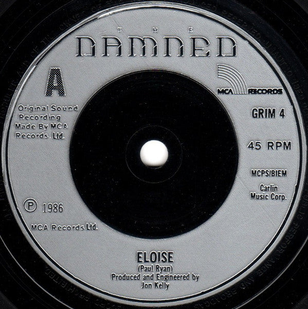 The Damned : Eloise (7", Single, Sil)