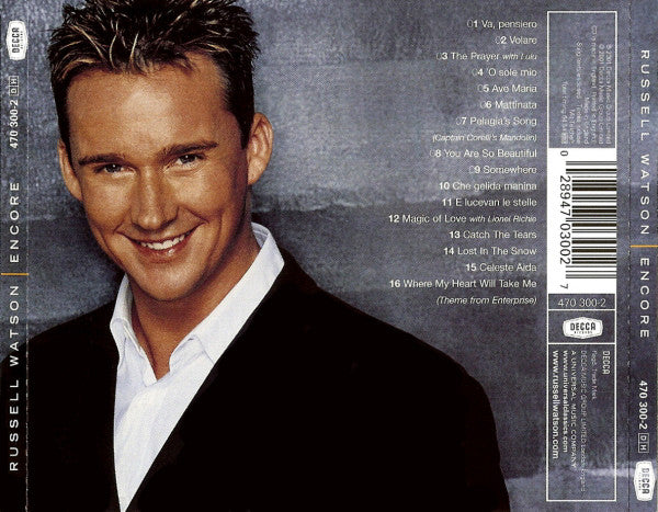 Russell Watson : Encore (CD, Album)