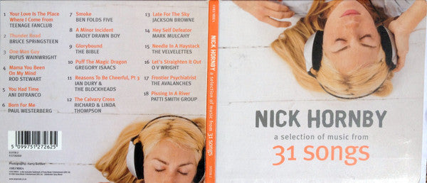 Various : Nick Hornby - A Selection Of Music From 31 Songs (CD, Comp, Dig)