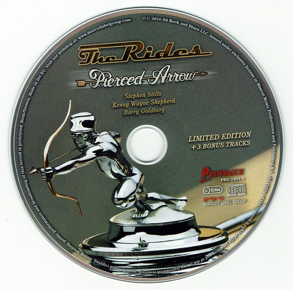The Rides : Pierced Arrow (CD, Album, Ltd, Dig)