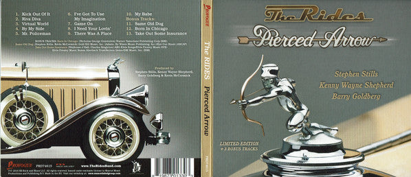 The Rides : Pierced Arrow (CD, Album, Ltd, Dig)