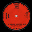 Georgie Fame : The Ballad Of Bonnie And Clyde (7", Single, Sol)