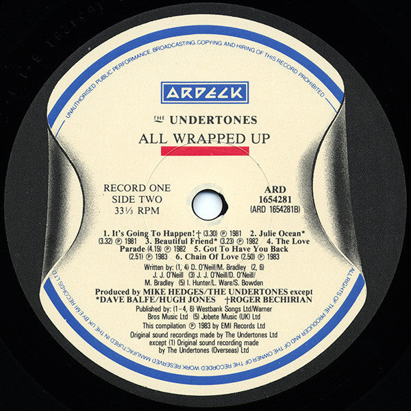 The Undertones : All Wrapped Up (2xLP, Comp)