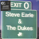 Steve Earle & The Dukes : Exit 0 (LP, Album, RE)