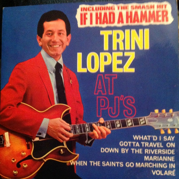 Trini Lopez : Trini Lopez At P.J.'s (7", EP)