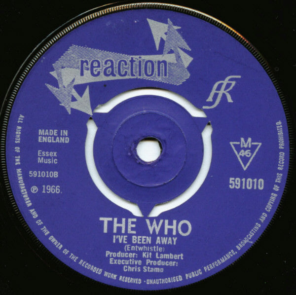 The Who : Happy Jack (7", Single, Mono, Thr)