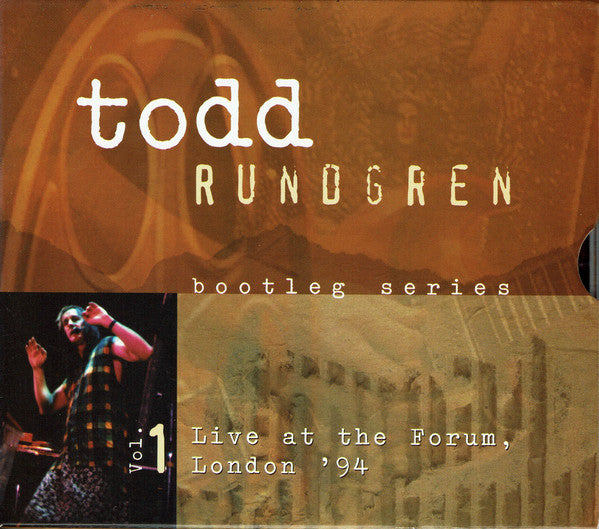 Todd Rundgren : Bootleg Series Vol. 1: Live At The Forum, London '94 (2xCD, Album)