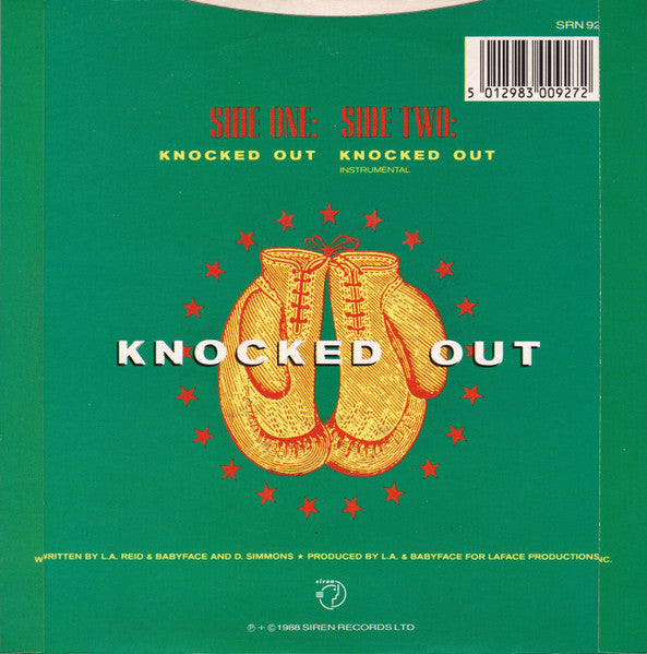 Paula Abdul : Knocked Out (7", Single)