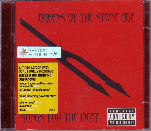 Queens Of The Stone Age : Songs For The Deaf (CD, Album + DVD-V + Ltd, Spe)