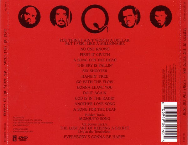 Queens Of The Stone Age : Songs For The Deaf (CD, Album + DVD-V + Ltd, Spe)