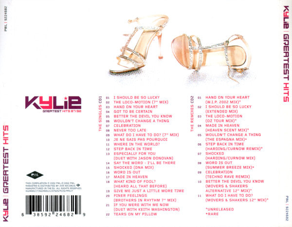 Kylie* : Greatest Hits (2xCD, Comp, RM)