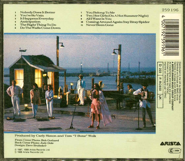 Carly Simon : Greatest Hits Live (CD, Album)