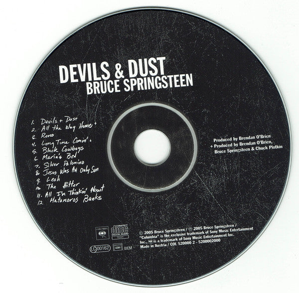 Bruce Springsteen : Devils & Dust (CD, Album + DVD-V, Multichannel, PAL)