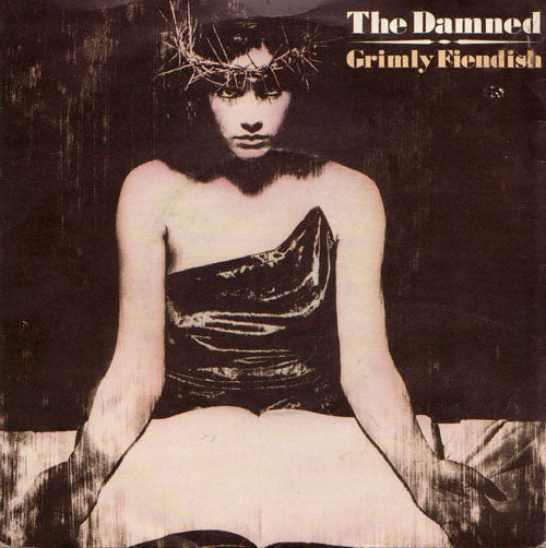 The Damned : Grimly Fiendish (7", Single)