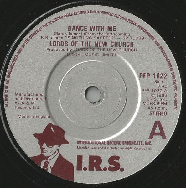 Lords Of The New Church : Dance With Me (7", Single)