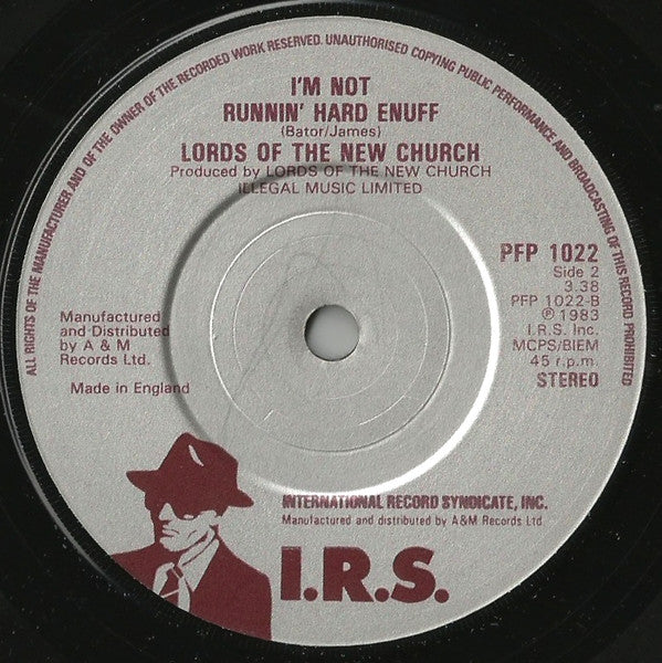 Lords Of The New Church : Dance With Me (7", Single)