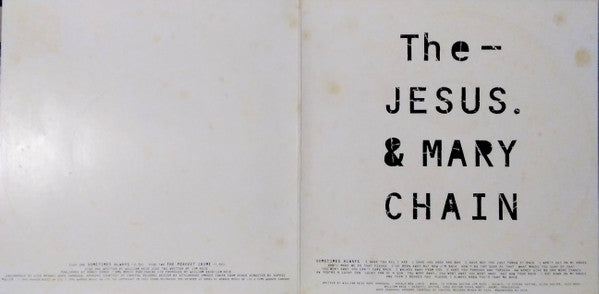 The Jesus And Mary Chain : Sometimes Always (7", Single, Ltd, Num, Red)