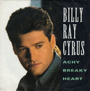 Billy Ray Cyrus : Achy Breaky Heart (7", Single, Sil)