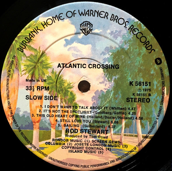 Rod Stewart : Atlantic Crossing (LP, Album)