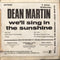 Dean Martin : We'll Sing In The Sunshine (7", EP, Mono)
