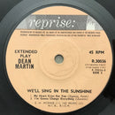 Dean Martin : We'll Sing In The Sunshine (7", EP, Mono)
