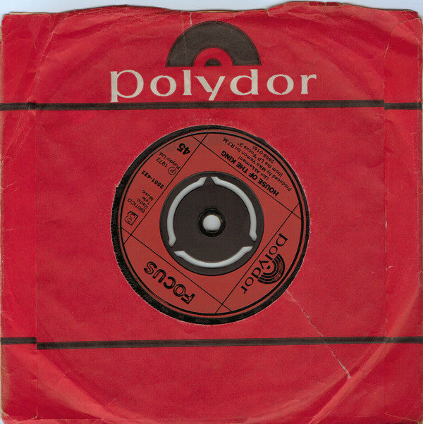 Focus (2) : Sylvia (7", Single, 3-L)