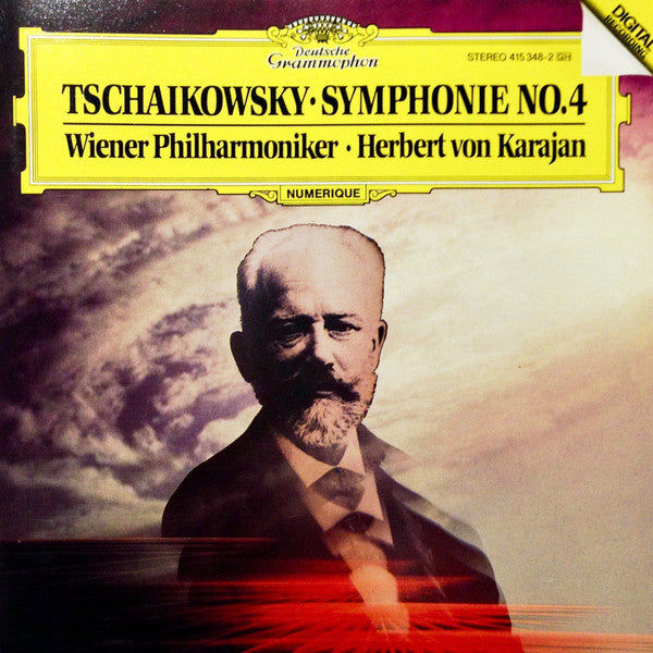 Pyotr Ilyich Tchaikovsky • Wiener Philharmoniker • Herbert von Karajan : Symphonie No.4 (CD, Album)