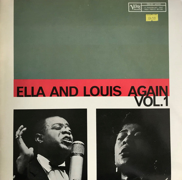 Ella* And Louis* : Ella And Louis Again-Vol. 1 (LP, Album, Mono, RE)