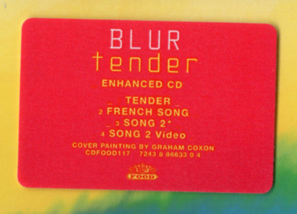 Blur : Tender (CD, Single, Enh, Ude)