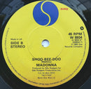 Madonna : Into The Groove (7", Single, yel)