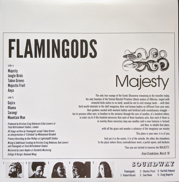 Flamingods : Majesty (LP, Album, Ltd, Gre)